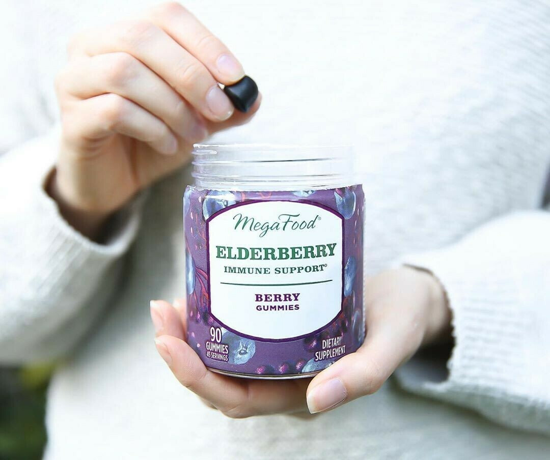 Megafood Elderberry Gummies 45serv