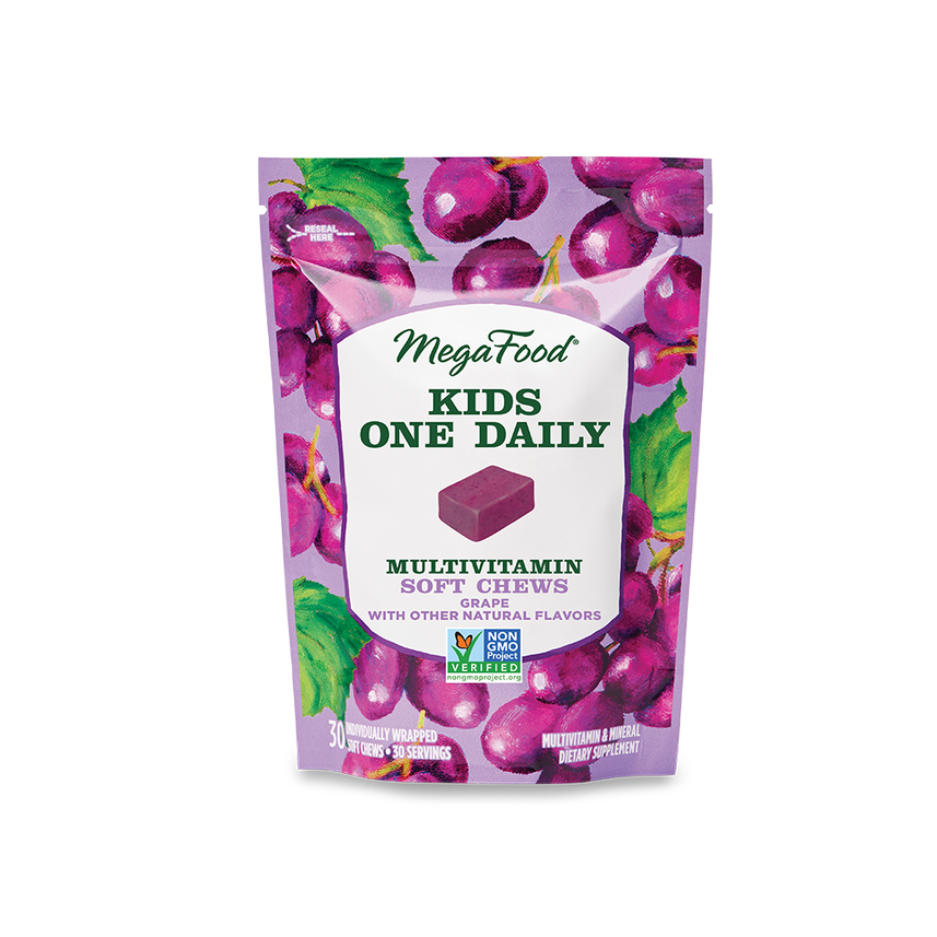 MegaFood Kids Multivitamin Chew Grape 30serv