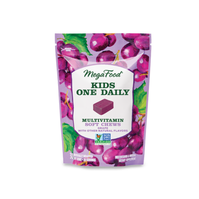 MegaFood Kids Multivitamin Chew Grape 30serv