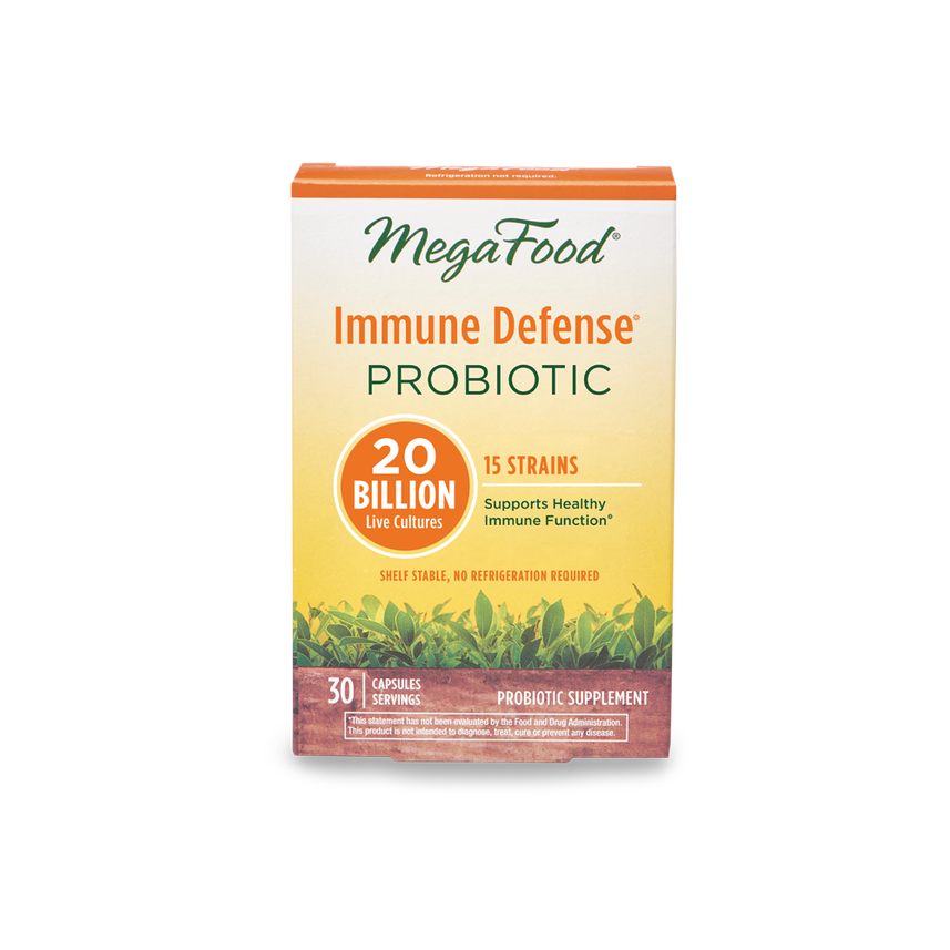 MegaFood Shelf Stable Immune Defense Probiotic 30serv