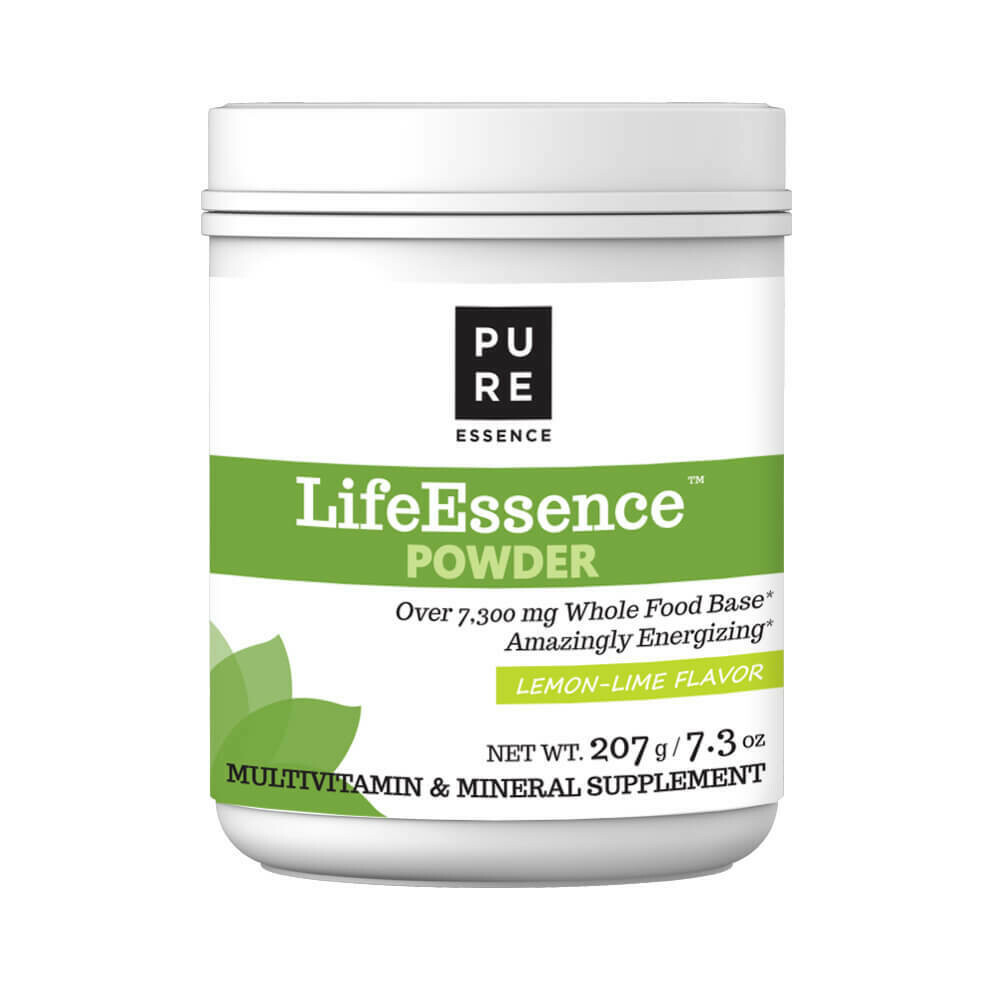 Pure Essence Life Essence Powder Lemon Lime Multi