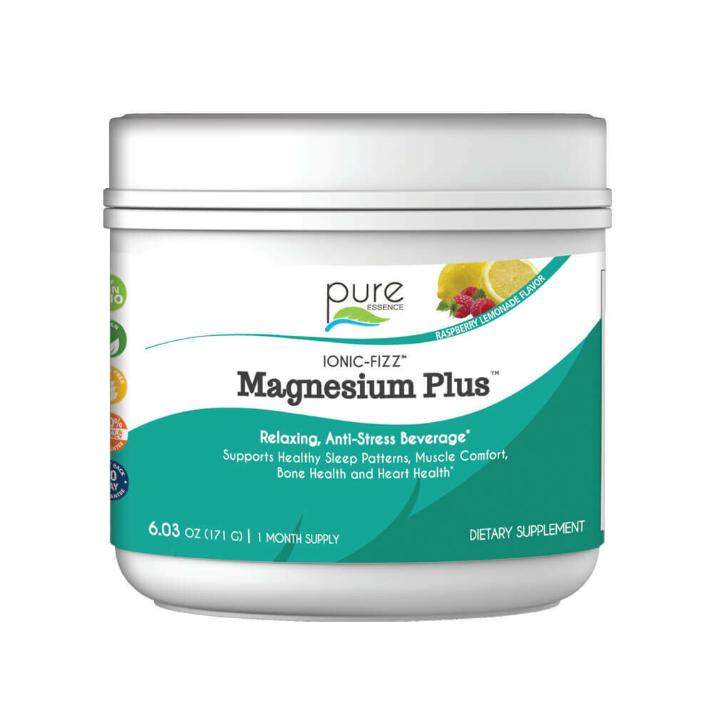 Pure Essence Magnesium Plus 2 Month Rasp Lemon
