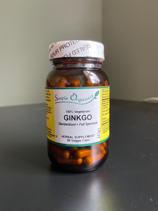 Wild + Rooted Ginkgo 90cap