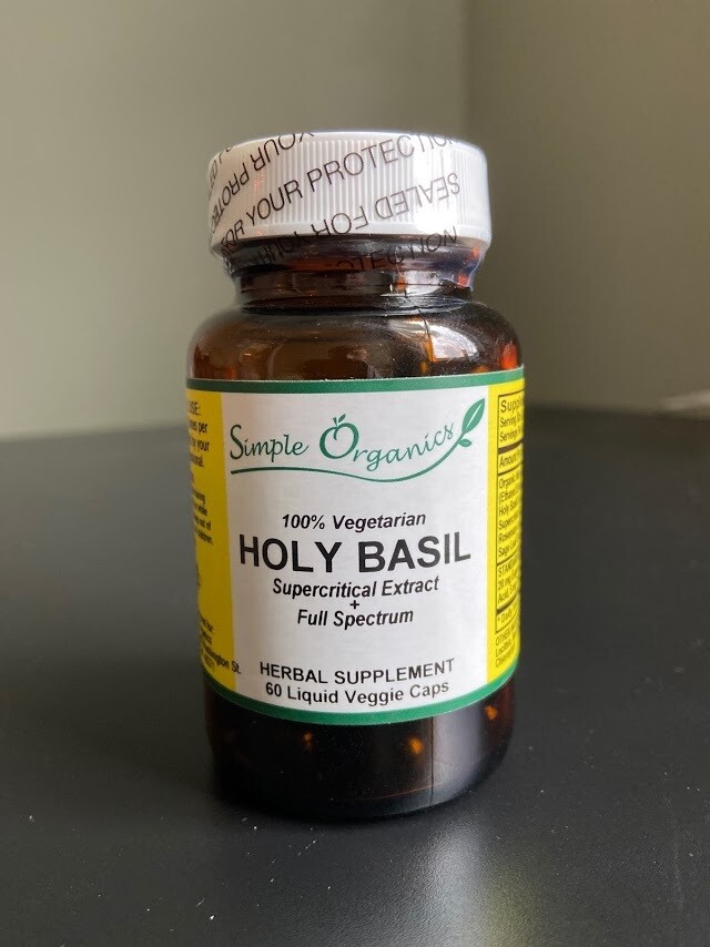 Simple Organics Holy Basil 60cap