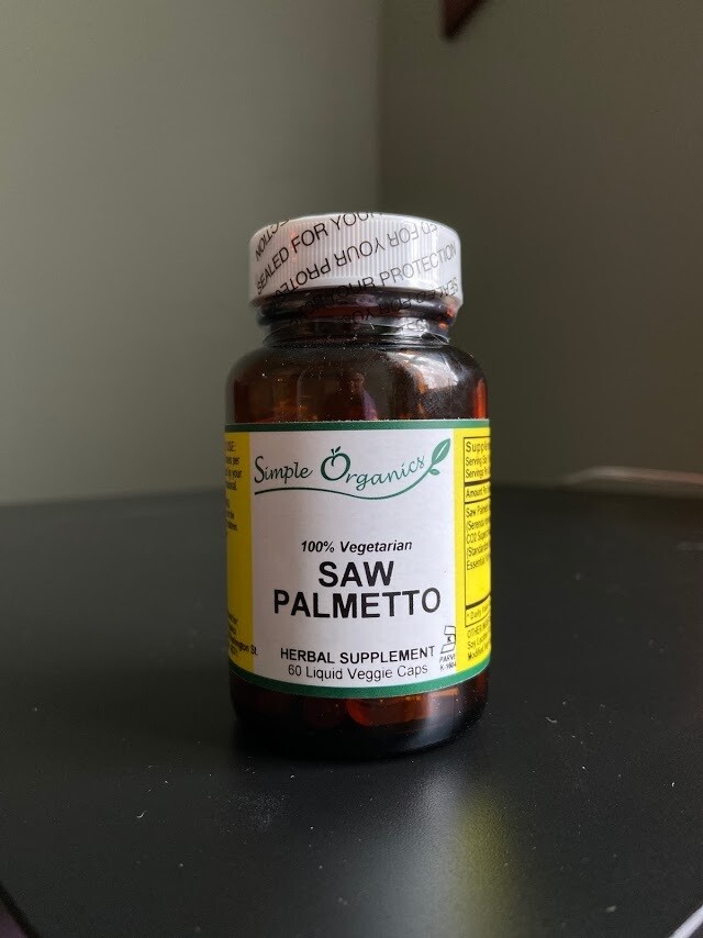 Wild + Rooted Saw Palmetto 60Lcaps