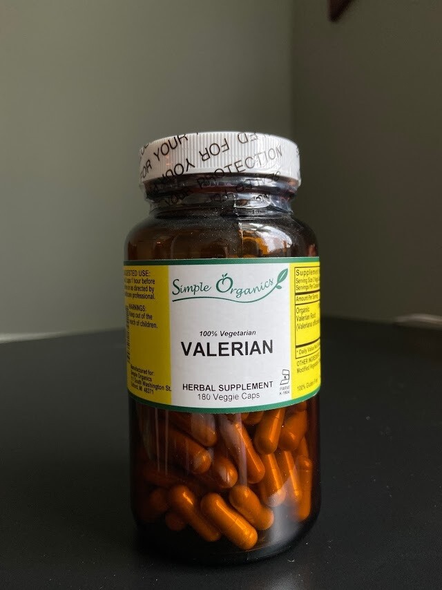 Wild + Rooted Valerian 180vcap