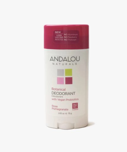 Andalou Deodorant Rose 2.65oz