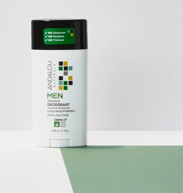 Andalou Men Deodorant Pine 2.65oz