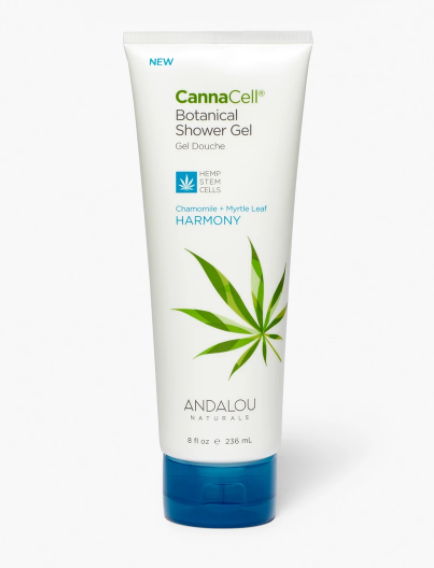 Andalou Cannacell Shower Gel Harmony 8oz