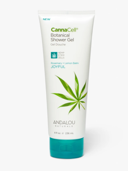 Andalou Cannacell Shower Gel Joyful 8oz
