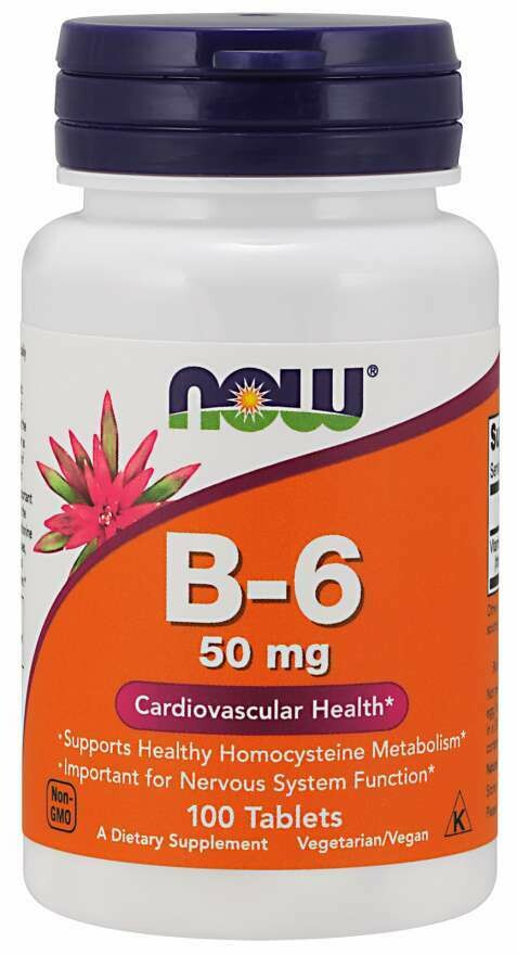 NOW B-6 50mg 100tab