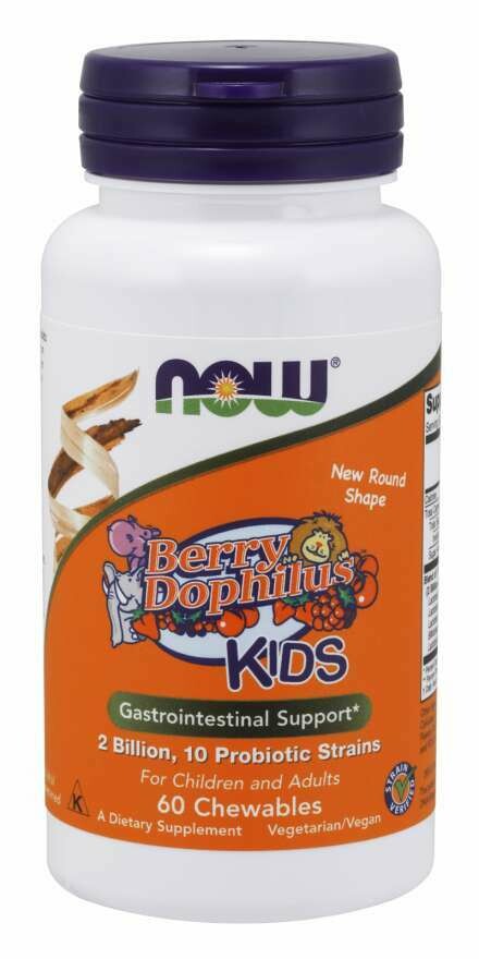 NOW Berrydophilus 2BIL 60chew