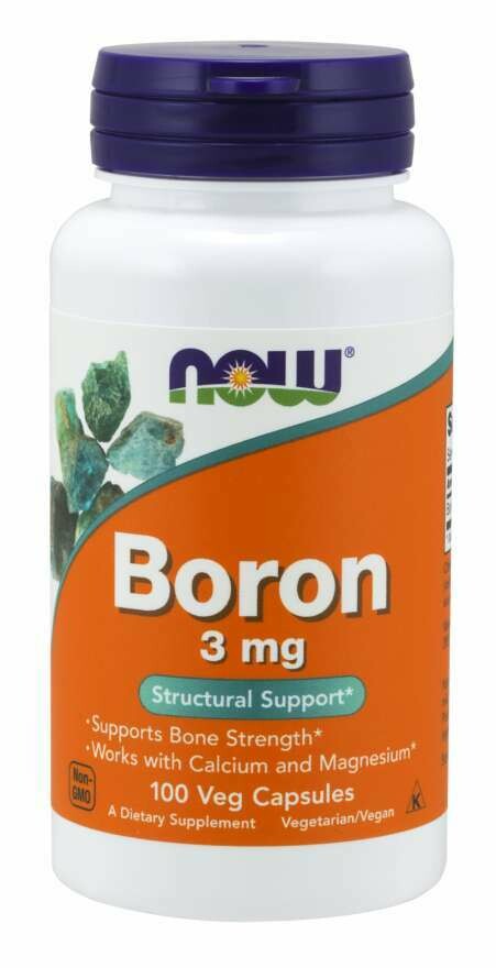 NOW Boron 3mg 100cap