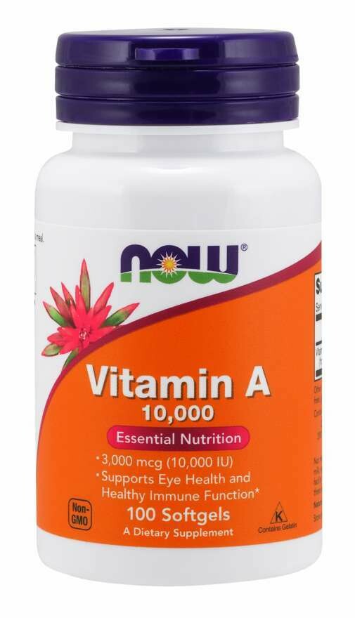 NOW Vitamin A 10,000 (100)
