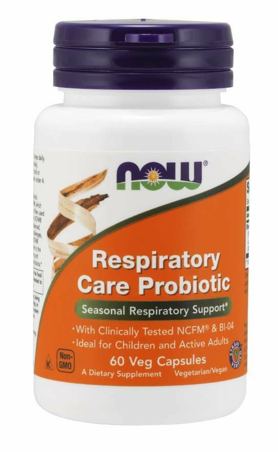 NOW Respiratory Care Probiotic 60cap