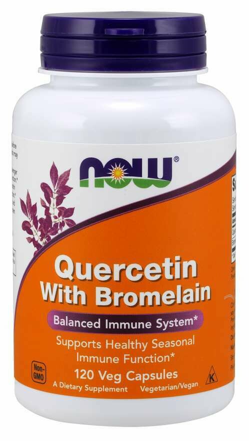 NOW Quercetin Bromelain 120vcap