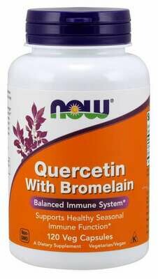NOW Quercetin Bromelain 120vcap