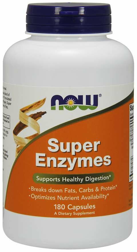 NOW Super Enzymes 180cap