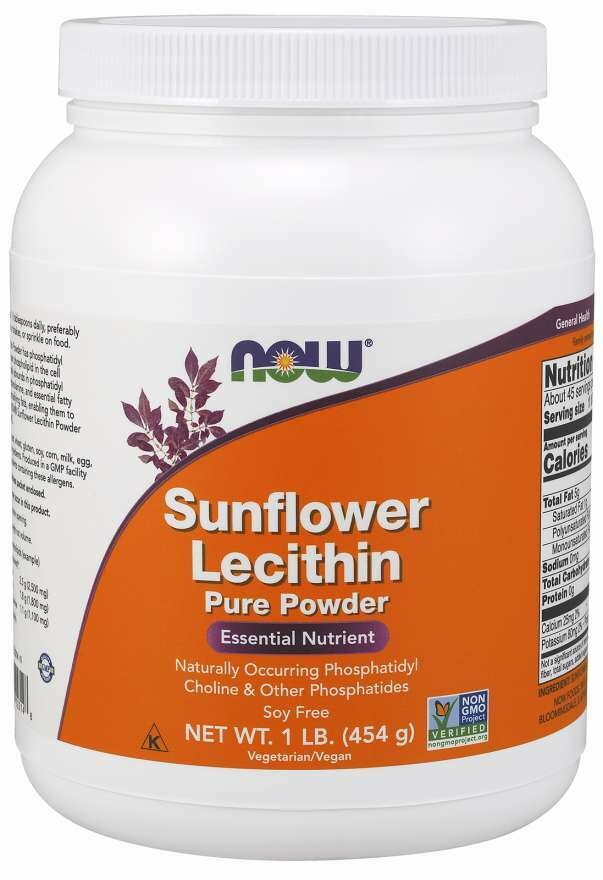 NOW Sunflower Lecithin Powder 1#
