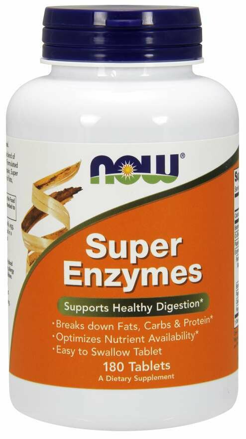 NOW Super Enzymes 180 tablets