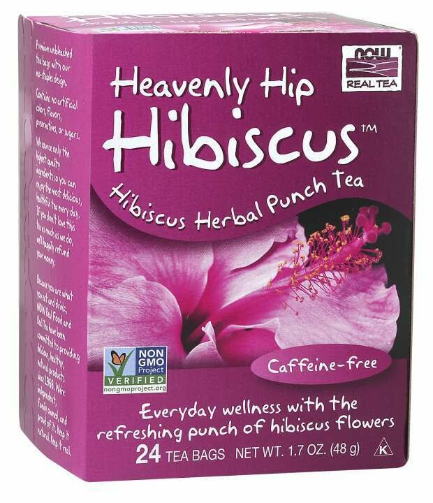 NOW Tea Heavenly Hibiscus 24ct