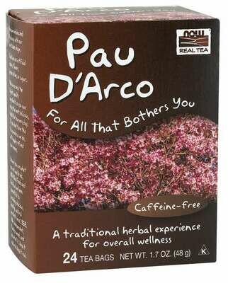 NOW Tea Pau D Arco 24ct