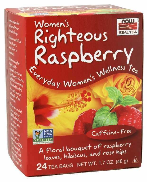 NOW Tea Righteous Raspberry 24ct