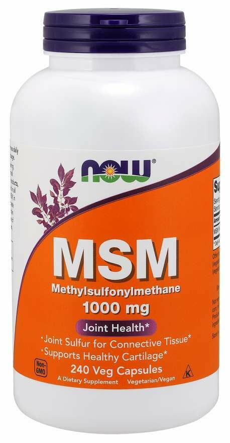 NOW MSM 1000mg 240cap