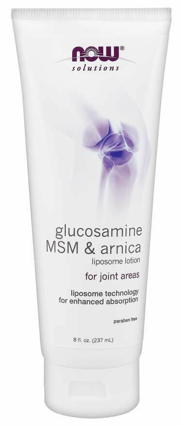 NOW Glucosamine MSM Arnica Lotion 8oz