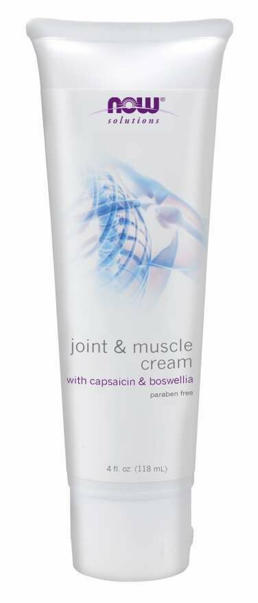 NOW Joint &amp; Muscle Cream 4oz