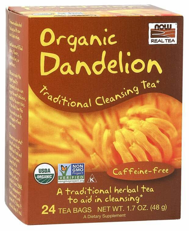 NOW Organic Dandelion Tea