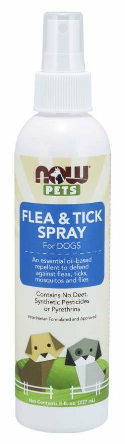 NOW Pet Flea And Tick Spray