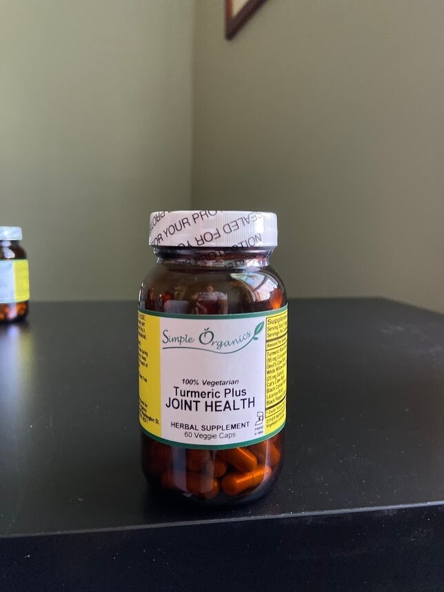Wild + Rooted Turmeric Joint Health 60cap