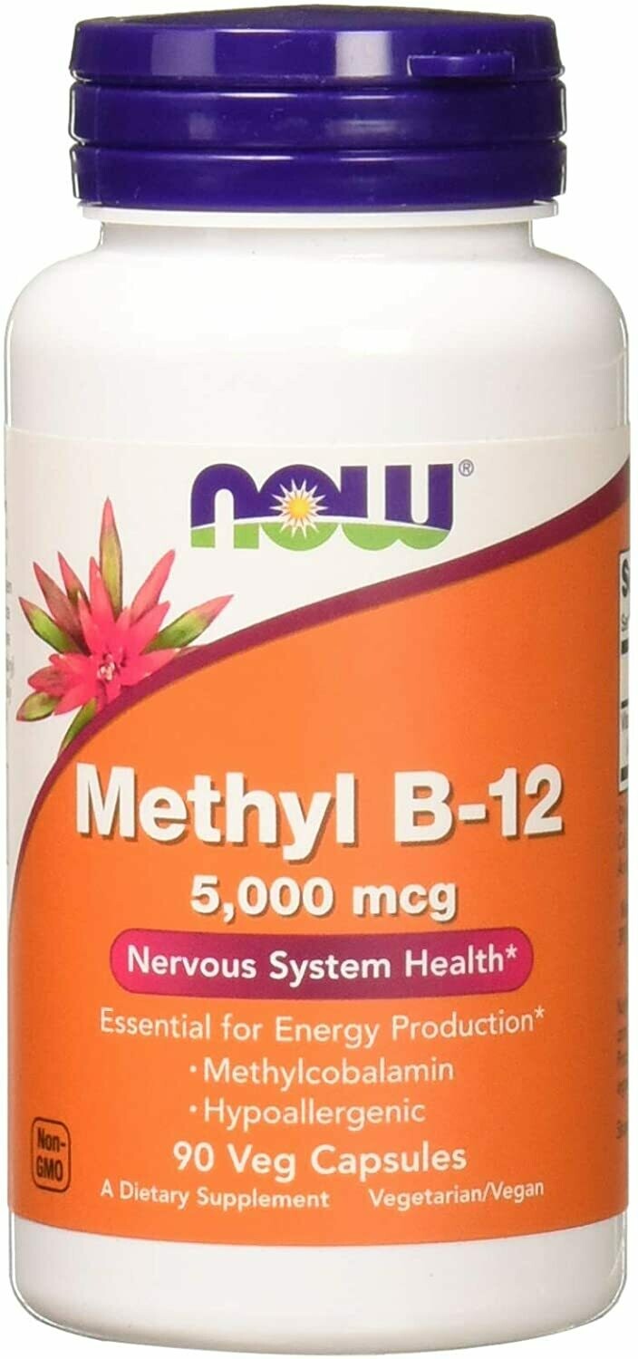 NOW Metyl B12 5000mcg 90