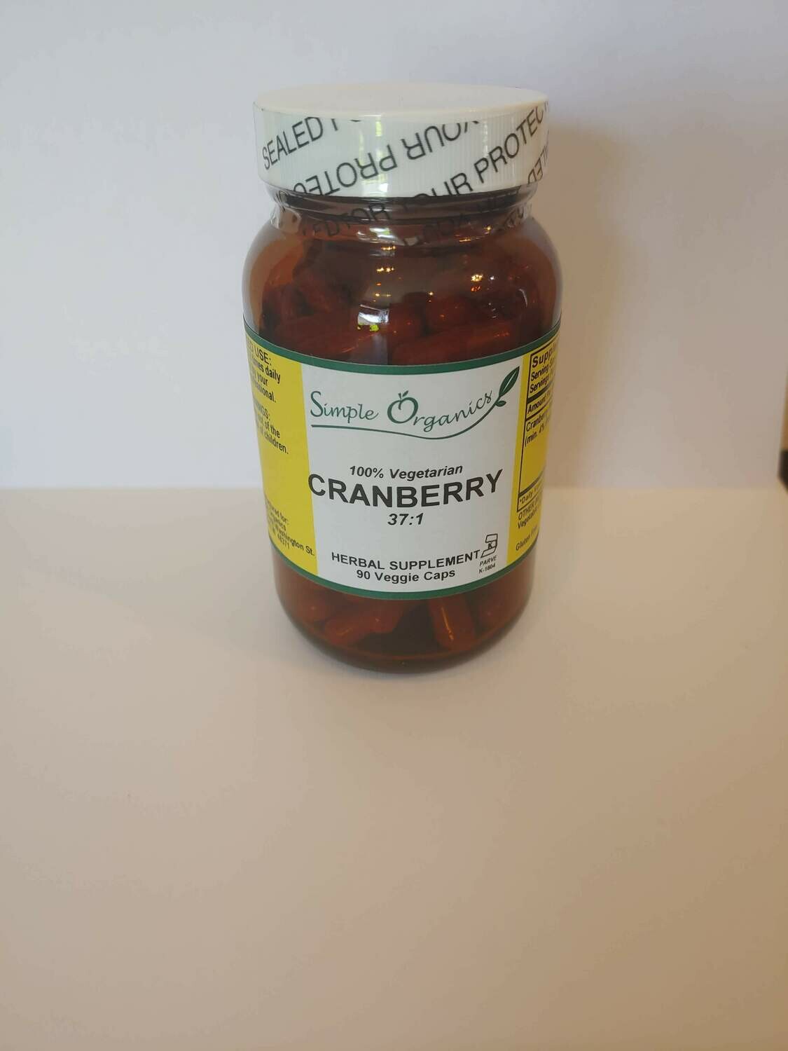 Wild + Rooted Cranberry 90cap