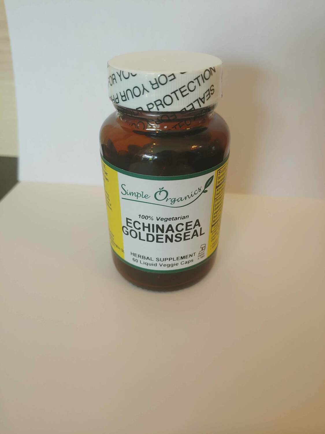 Wild + Rooted Echinacea Goldenseal 60lcap