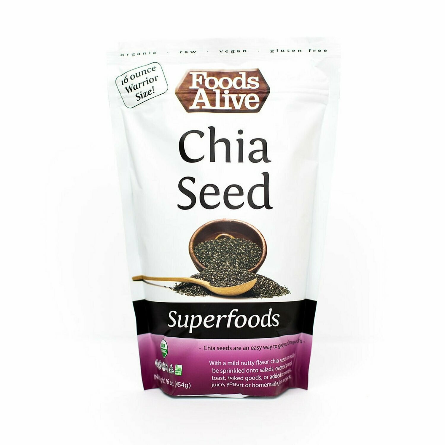 Foods Alive Chia 16oz