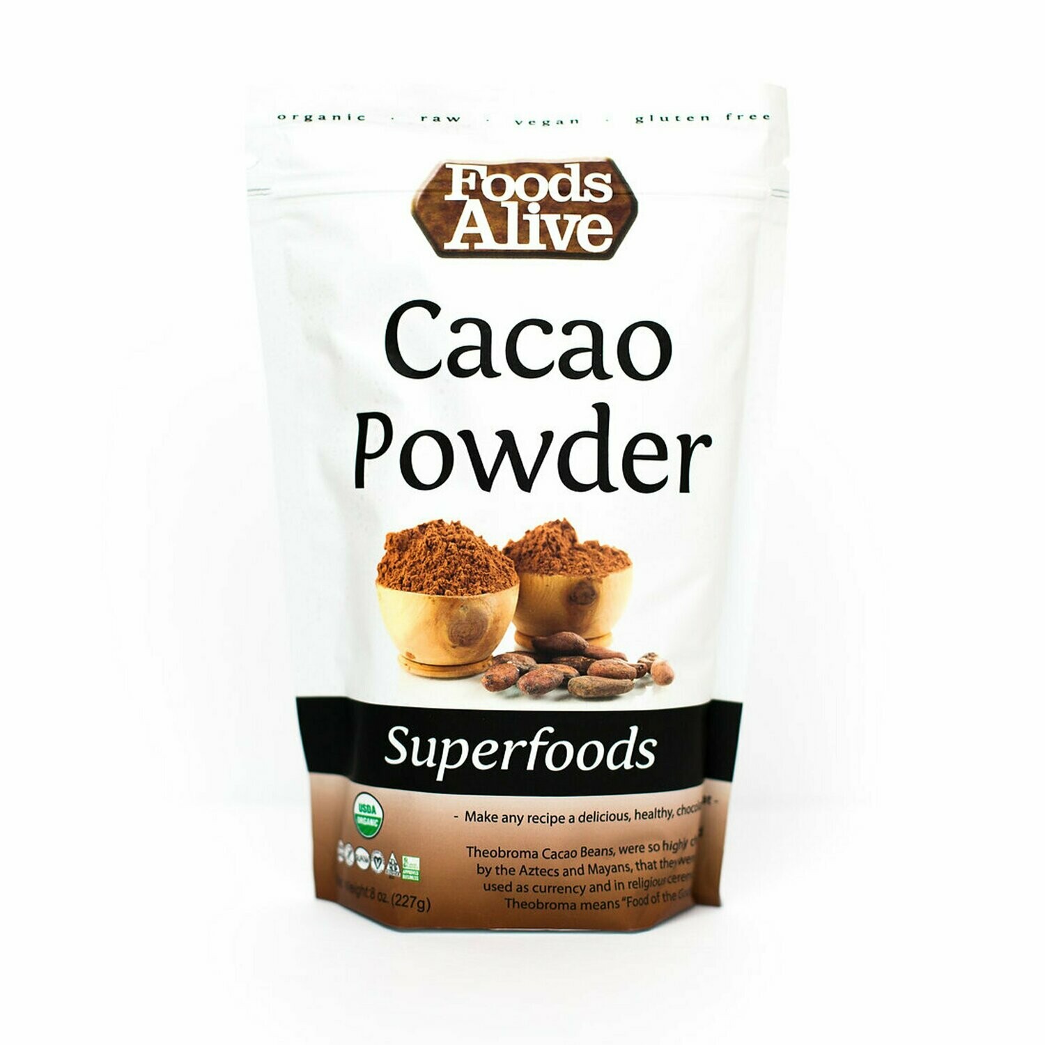 Foods Alive Cacao Powder 8oz