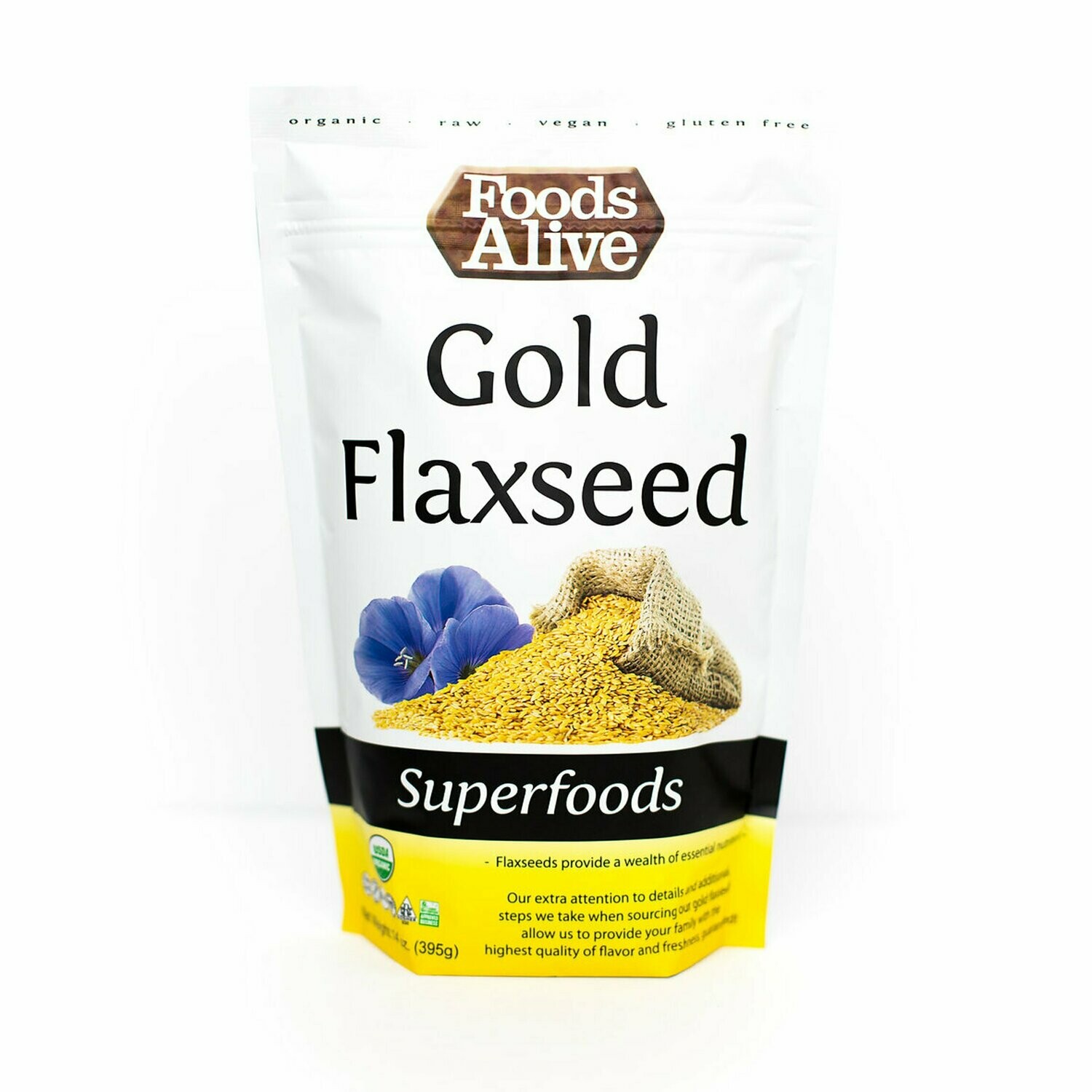 Foods Alive Golden Flax Seed