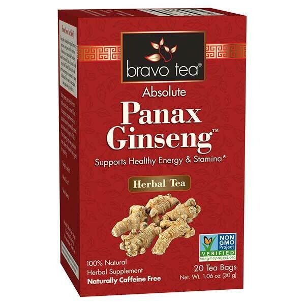 Bravo Tea Panax Ginseng 20ct