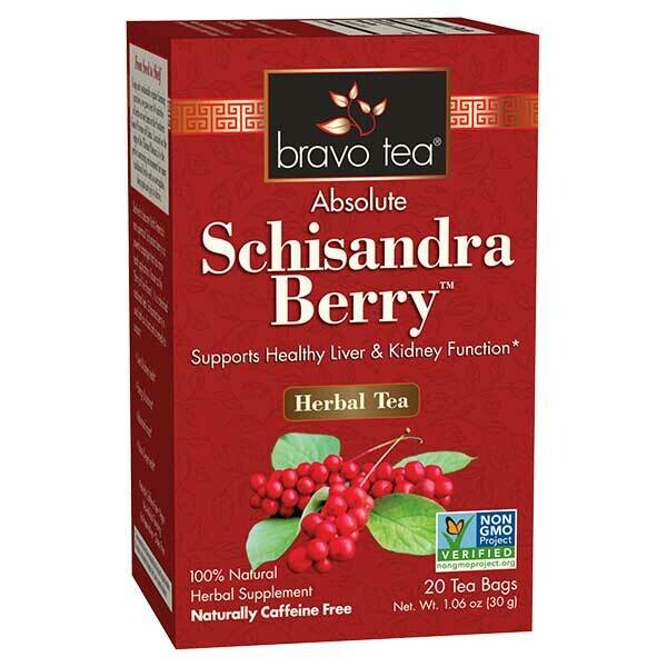 Bravo Tea Schisandra Berry 20ct