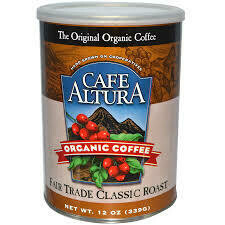 Cafe Altura Ground Fair Trade Classic Roast 12oz