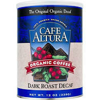 Cafe Altura Ground Dark Roast Decaf 12oz