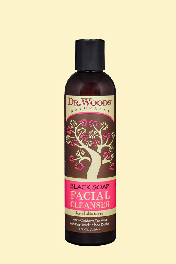 Dr. Woods Black Soap Facial Cleanser 8oz