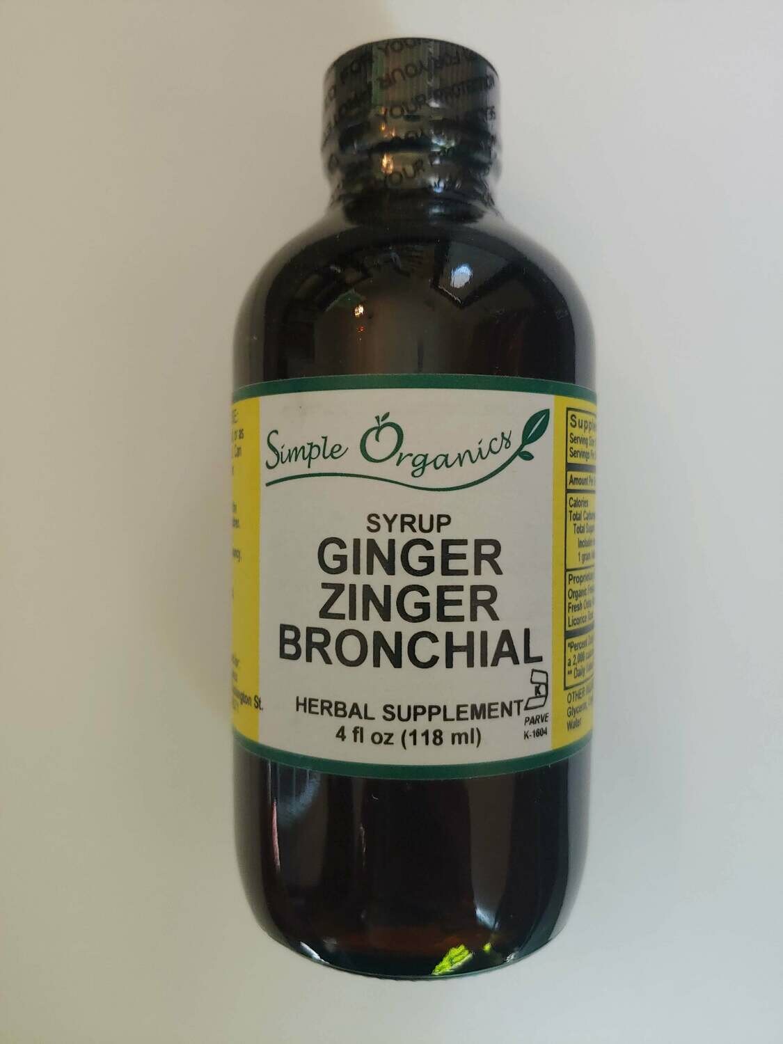 Wild + Rooted Ginger Zinger Bronchial 4oz