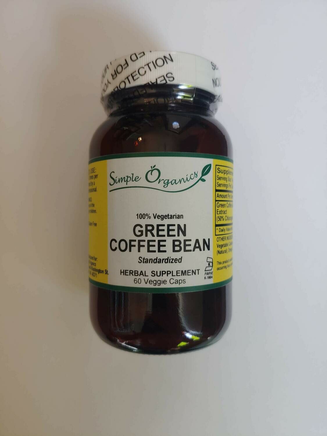 Wild + Rooted Green Coffee Bean 60cap