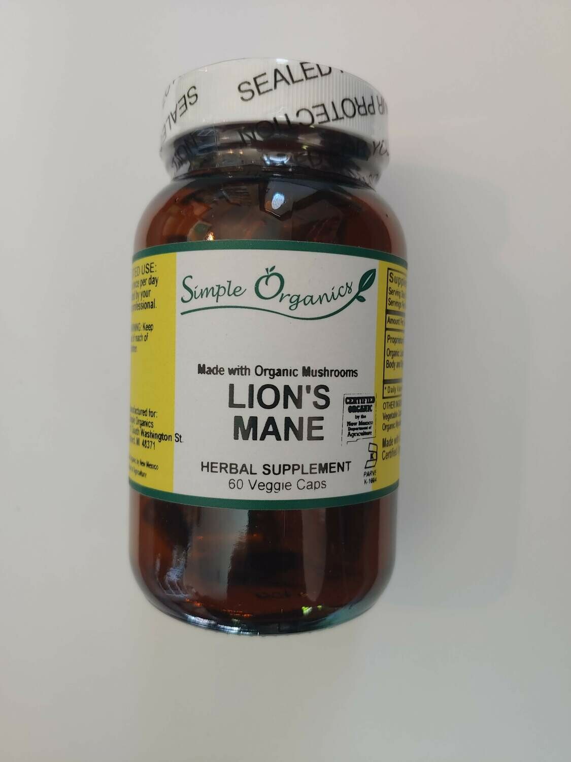 Wild + Rooted Lion&#39;s Mane Caps