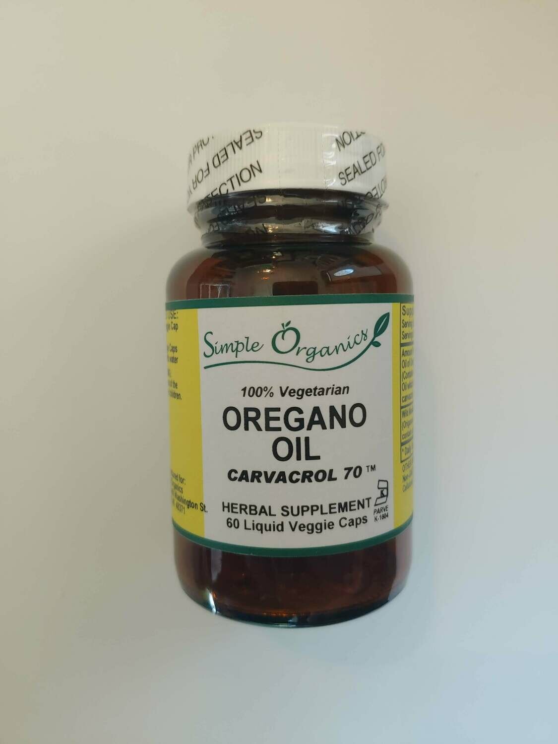 Wild + Rooted Oregano Oil 60Lcap