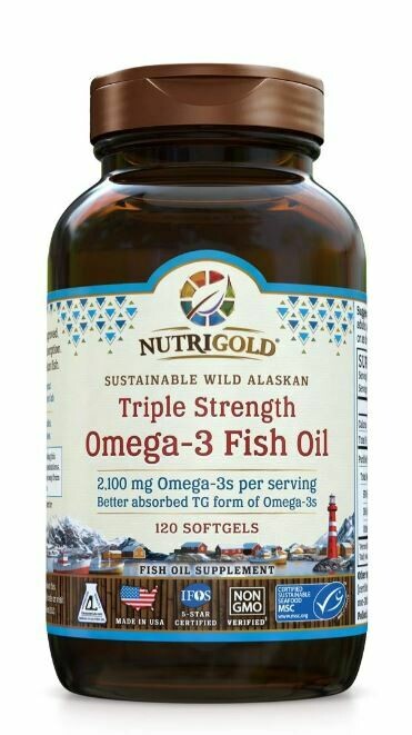 Nutrigold Triple Omega 3 120sgel