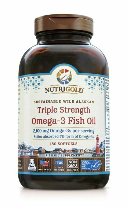 Nutrigold Triple Omega 3 180sgel